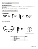 Preview for 3 page of Glacier bay 325 244 Use And Care Manual