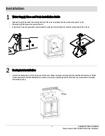 Предварительный просмотр 5 страницы Glacier bay 358060 Use And Care Manual