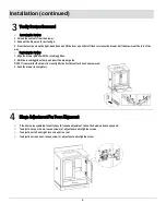 Предварительный просмотр 6 страницы Glacier bay 358060 Use And Care Manual