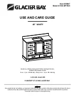 Preview for 1 page of Glacier bay 358087 Use And Care Manual