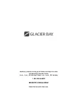 Предварительный просмотр 9 страницы Glacier bay 3ABRB Use And Care Manual