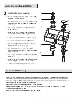 Предварительный просмотр 6 страницы Glacier bay 4124F Use And Care Manual