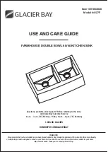 Preview for 1 page of Glacier bay 4127F Use And Care Manual