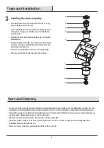 Preview for 6 page of Glacier bay 4165F Use And Care Manual