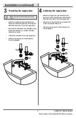 Preview for 5 page of Glacier bay 4211N-0001 Installation And Care Manual