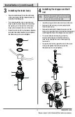 Предварительный просмотр 5 страницы Glacier bay 467-125 Installation And Care Manual