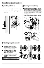 Preview for 6 page of Glacier bay 497-475 Installation And Care Manual