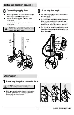 Preview for 7 page of Glacier bay 497-475 Installation And Care Manual