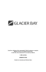 Preview for 14 page of Glacier bay 510-805 Use And Care Manual