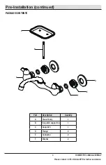 Preview for 3 page of Glacier bay 555913 Installation And Care Manual