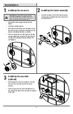 Preview for 4 page of Glacier bay 555913 Installation And Care Manual