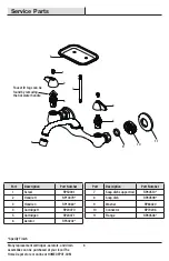 Preview for 6 page of Glacier bay 555913 Installation And Care Manual