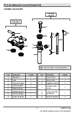 Предварительный просмотр 13 страницы Glacier bay 640-599 Installation And Care Manual