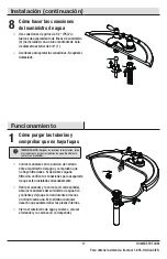 Предварительный просмотр 17 страницы Glacier bay 640-599 Installation And Care Manual