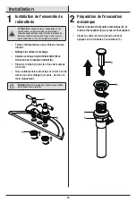 Предварительный просмотр 24 страницы Glacier bay 640-599 Installation And Care Manual