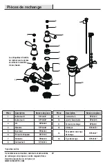 Предварительный просмотр 29 страницы Glacier bay 640-599 Installation And Care Manual