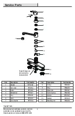 Preview for 6 page of Glacier bay 640-634 Installation And Care Manual