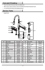 Preview for 10 page of Glacier bay 67070-3301 Use And Care Manual