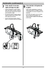 Preview for 19 page of Glacier bay 67070-3301 Use And Care Manual