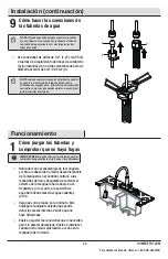 Preview for 20 page of Glacier bay 67070-3301 Use And Care Manual