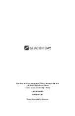 Предварительный просмотр 9 страницы Glacier bay 67092-6001 Use And Care Manual