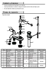 Предварительный просмотр 17 страницы Glacier bay 67092-6001 Use And Care Manual