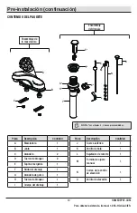 Предварительный просмотр 13 страницы Glacier bay 67094W-6001 Installation And Care Manual