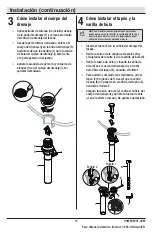 Предварительный просмотр 15 страницы Glacier bay 67094W-6001 Installation And Care Manual