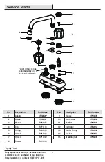 Preview for 6 page of Glacier bay 67236-0A01 Installation And Care Manual