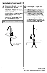 Предварительный просмотр 5 страницы Glacier bay 67257W-0001 Installation And Care Manual