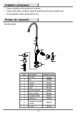 Предварительный просмотр 13 страницы Glacier bay 67257W-0001 Installation And Care Manual