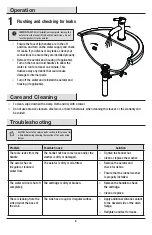 Preview for 8 page of Glacier bay 67269W-6001 Installation And Care Manual