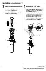 Preview for 5 page of Glacier bay 67276W-8004 Installation And Care Manual