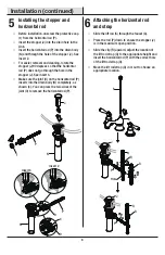 Preview for 6 page of Glacier bay 67276W-8004 Installation And Care Manual