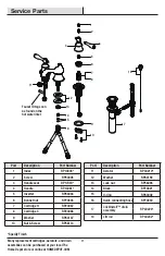 Preview for 11 page of Glacier bay 67276W-8004 Installation And Care Manual