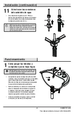 Preview for 21 page of Glacier bay 67276W-8004 Installation And Care Manual