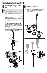 Preview for 6 page of Glacier bay 67277W-8004 Installation And Care Manual