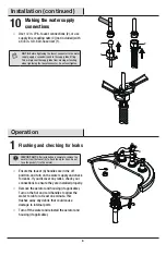 Preview for 8 page of Glacier bay 67277W-8004 Installation And Care Manual