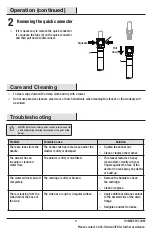 Preview for 9 page of Glacier bay 67277W-8004 Installation And Care Manual