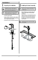 Preview for 4 page of Glacier bay 67385-0004 Use And Care Manual