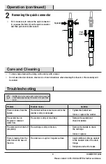 Preview for 9 page of Glacier bay 67392W-6101 Installation And Care Manual