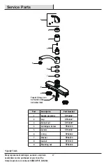 Preview for 17 page of Glacier bay 67534-0001 Installation And Care Manual