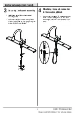 Предварительный просмотр 5 страницы Glacier bay 67551-0104 Installation And Care Manual