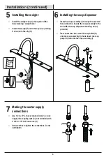 Предварительный просмотр 6 страницы Glacier bay 67551-0104 Installation And Care Manual