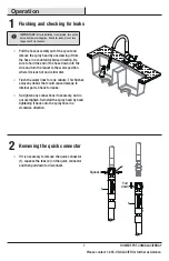 Предварительный просмотр 7 страницы Glacier bay 67551-0104 Installation And Care Manual