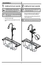 Предварительный просмотр 4 страницы Glacier bay 67551-0306 Installation And Care Manual