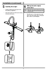 Предварительный просмотр 6 страницы Glacier bay 67551-0306 Installation And Care Manual