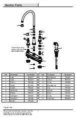 Preview for 7 page of Glacier bay 67568-1127H2 Installation And Care Manual