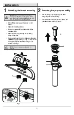 Preview for 4 page of Glacier bay 67573W-6001 Installation And Care Manual