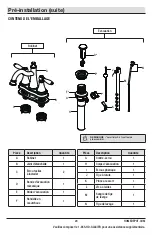 Preview for 23 page of Glacier bay 67573W-6001 Installation And Care Manual